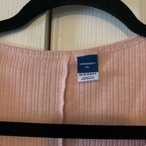 Old Navy Pink Maternity Top XL